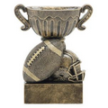 Signature Series Football Sport Cup Resin Trophy - 4 1/2" Tall